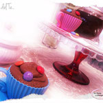 cupcakes in tazza vaniglia mascarpone nutella