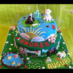 torta fattoria degli animali