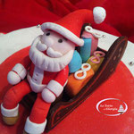torta slitta natale