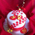 torta anniversario nozze 2 anni