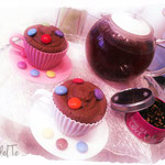 cupcakes in tazza vaniglia mascarpone nutella