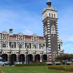 Railwaystation in Dunedin - das meist fotografierteste Gebäude der Welt.