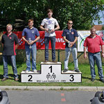 Klasse 6: 1. Robin Seidlitz, 2. Chris Freese beide MC Blau-Weiß Sanitz, 3. Daniel Hutsky (MSC Berlin)