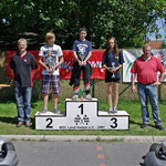 Klasse 3: 1. Dominik Rump (MSC Berlin), 2. Phillip Foth, 3. Melanie Kressin, beide MSC Anklam