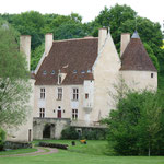 Château XVIème siècle : restauration des appareillages pierre et ornements.