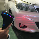 自動車バンパーの３Dスキャン