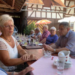 Treffen der Sparkassen-Senioren im Café "Schönemühle" (Foto: Hans Pfaff)