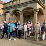 Besichtigung des Jagdschlosses Kranichstein (Foto: Hans Pfaff)