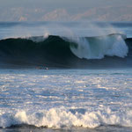 Dicke Wellen in Pichilemu