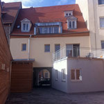 Rückansicht Altbau nach Sanierung