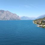 Gardasee Richtung Norden (Foto: Rainer Antesberger)