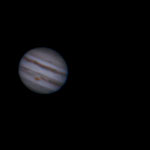 Jupiter mit großem roten Fleck (GRF)
