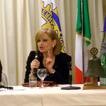 La dott.ssa Anna De Santis durante il suo intervento.