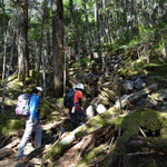 ９：０５　中山峠にむけて出発