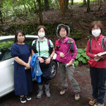 白井差口登山口で