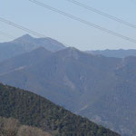 見晴らしの良いとこで昼食、大岳山