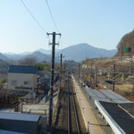 14：20藤野駅から見る百蔵山