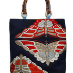 Tasche aus Obibrokat, gefüttert