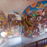Kunst von Diego Rivera im Regierungsgebäude