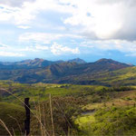 Landschaft in Panama Richtung Pazifik