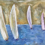 „4 Segler“   100 x 80    (316)   (3)