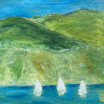 „am Lago“.  60 x 70. (1)