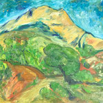 "Berg Cezanne "    60 x 80    (195)   (2)