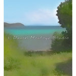 "Mosquito Bay" - Culebra, Puerto Rico    [Limited Edition ACEO Print - Edition of 50 - Signed and Numbered]