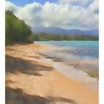 "Seven Seas Beach" - Fajardo, Puerto Rico    [Limited Edition ACEO Print - Edition of 50 - Signed and Numbered]