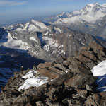 Kletterpartie auf Weissmies (SSE-Grat)