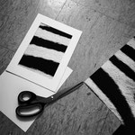 ARTwork: Andreas Ender | SELECTed . 21 - Titel:ZEBRA - Fragmente 2025, diverse Formate - Preis: 987,00€ (SET mit 6 Unikaten)