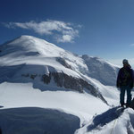 Summit of Mont Maudit.