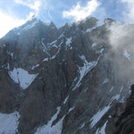 Mont Maudit and the Küffner Ridge below