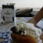 brioche con gelato