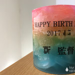 お誕生日ギフト＜名前・日付・メッセージ＞