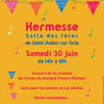 Affiche pour l'école de musique d'Offranville