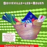 Affiche salon du livre Marché de Sotteville