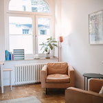 Gesprächsraum in einer Praxis für Psychotherapie in Essen