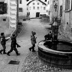 VILLAGE SCENE - Guarda, Switzerland