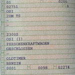 "OSI 20M TS", so steht es im Fahrzeugschein