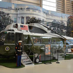 Ein Präsidenten-Helikopter "Air Force One".