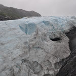 Besuch des Exit-Gletschers - natürlich regnet es...