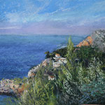 Roundtrio  Mallorca 30 x 40 Pastell