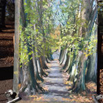 Hirschpark Pastell 30 x 45   440,-