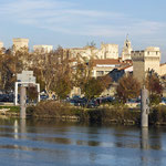 Avignon vue du fleuve