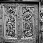Saint Pierre porte (détail)