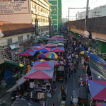 Un marché à Manille