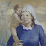 G. Wille - Mutter mit Kind