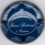 BERTRAND Pierre   N° 9   bleu, écriture blanche 