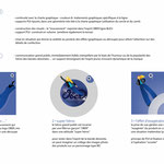 innovation PLV Ober, passage du visuel à plat au support auto portant • chez Guliver Design